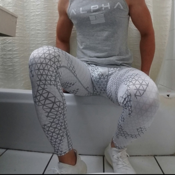 Mens Compression tights. - Picture 3 of 8